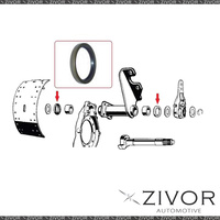 2x Drum Brake Shoes Camshaft Seal For ISUZU FVY1400 FVZ34 2D Truck 6X4 2007-2016