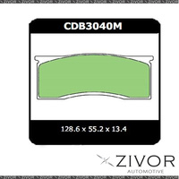 2x PROTEX Brake Pad - Front For FORD MUSTANG . 2D H/Top RWD 1966 - 1967 CDB3040M