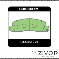 2x PROTEX Brake Pad-Front For HINO 300 XZU307R 2D Truck 4X2 2007-2011 #CDB3047M