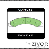 2x PROTEX Brake Pad - Front For HINO 300 XZU417R 2D C/C 4X2 2007 - 2011 #CDP1013