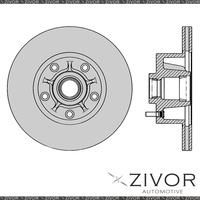 2x PROTEX Rotors - Front For HOLDEN CALAIS VP 4D Sdn RWD 1991-1993 #DR027