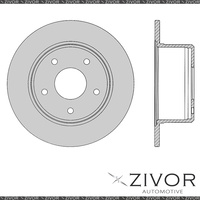 2x PROTEX Rotors - Rear For HOLDEN CAPRICE VS 4D Sdn RWD 1995 - 1999 #DR036