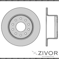 2x PROTEX Rotors - Rear For HOLDEN CALAIS VR 4D Sdn RWD 1993 - 1995 #DR037