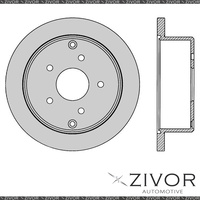 2x PROTEX Rotors - Rear For HOLDEN COMMODORE VY 4D Sdn RWD 2002 - 2004 #DR041