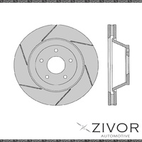2x PROTEX Rotors - Front For HSV CLUBSPORT VZ 4D Sedan RWD 2004 - 2006 #DR048L