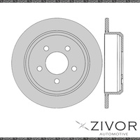 2x PROTEX Rotors - Rear For JEEP GRAND CHEROKEE ZG 4D SUV 4WD 1996 - 1999 #DR097