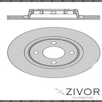 2x PROTEX Rotors - Front For AUDI 80 B4 2D Conv FWD 1993 - 1999 #SDR12010