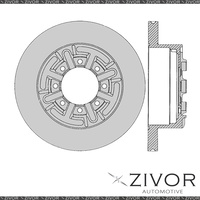 2x PROTEX Rotors - Rear For IVECO DAILY 45C18 2D C/C RWD 2007 - 2016 #DR12043