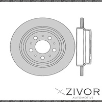 2x PROTEX Rotors - Rear For VOLVO S70 . 4D Sdn FWD 1997 - 1999 #DR12115