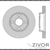 2x PROTEX Rotors - Front For FORD LASER KN, KQ 4D Sdn FWD 1999 - 2002 #DR12139