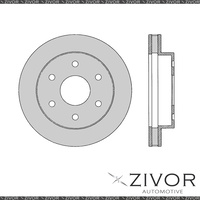 2x PROTEX Rotors - Front For CHEVROLET K1500 1500 2D Ute 4WD 1988 - 1995 DR12249