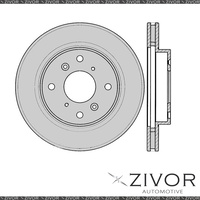 2x PROTEX Rotors - Front For HONDA ACCORD CK 4D Sedan FWD 1997 - 2003 #DR12279