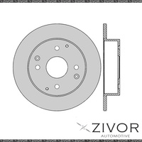 2x PROTEX Rotors - Rear For HONDA ACCORD CG 4D Sdn FWD 1997 - 2003 #DR12280