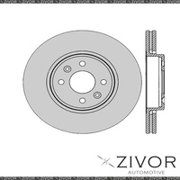 2x PROTEX Rotors - Front For RENAULT CLIO MK III 2D H/B FWD 2008 - 2010 #DR12295