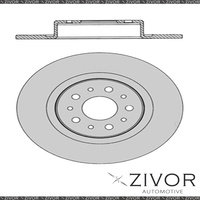 2x PROTEX Rotors - Rear For ALFA ROMEO 156 . 4D Sdn FWD 1998 - 2006 #DR12307