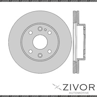 2x PROTEX Rotors - Front For KIA RIO BC 4D Hatchback FWD 2000 - 2005 #DR12308