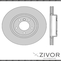 2x PROTEX Rotors - Front For BMW 330Ci E46 2D Conv RWD 2000 - 2007 #DR12311
