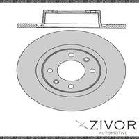 2x PROTEX Rotors - Rear For CITROEN C5 X7 4D Wgn FWD 2008 - 2010 #DR12314