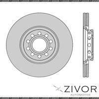 2x PROTEX Rotors - Front For AUDI A6 C4 4D Sdn FWD 1994 - 1997 #DR12331