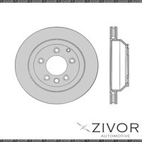 2x PROTEX Rotors - Rear For VOLKSWAGEN TOUAREG 7L 4D SUV 4WD 2003-2011 #DR12356