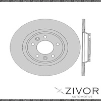 2x PROTEX Rotors - Rear For PEUGEOT 407 . 4D Sdn FWD 2004 - 2011 #DR12360