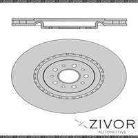 2x PROTEX Rotors - Front For ALFA ROMEO GTV . 2D Cpe FWD 2003 - 2004 #DR12381