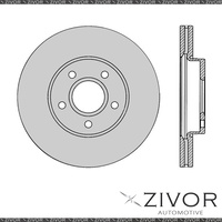 2x PROTEX Rotors - Front For FORD FOCUS LV 4D Sdn FWD 2009 - 2011 #DR12391
