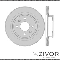 2x PROTEX Rotors - Front For HYUNDAI GETZ TB 2D H/B FWD 2002 - 2011 #DR12394