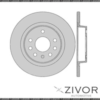 2x PROTEX Rotors - Rear For SAAB 42616 . 2D Conv FWD 2001-2010 #DR12395