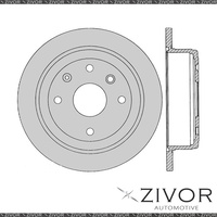 2x PROTEX Rotors - Rear For HOLDEN VIVA JF 4D Wgn FWD 2005 - 2009 #DR12408