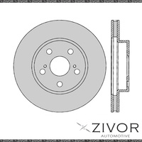 2x PROTEX Rotors - Front For TOYOTA PRIUS NHW20R 4D H/B FWD 2003 - 2009 #DR12413