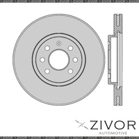 2x PROTEX Rotors - Front For HOLDEN COMBO XC 2D Van FWD 2002 - 2013 #DR12419