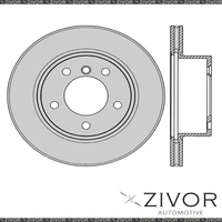 2x PROTEX Rotors - Front For BMW 118i E87 4D H/B RWD 2004 - 2007 #DR12421
