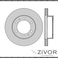 2x PROTEX Rotors - Front For TOYOTA HILUX KUN26R 2D C/C 4WD 2005-2016 #DR12425