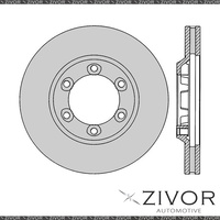 2x PROTEX Rotors - Front For HOLDEN COLORADO RC 2D Ute RWD 2008 - 2009 #DR12426