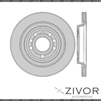 2x PROTEX Rotors - Rear For HOLDEN VECTRA ZC 4D Sdn FWD 2005 - 2006 #DR12430