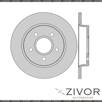 2x PROTEX Rotors - Rear For FORD FOCUS LS, LT 4D Sdn FWD 2005 - 2009 #DR12458