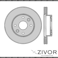 2x PROTEX Rotors - Front For KIA RIO BC 4D Sdn FWD 2000 - 2005 #DR12459