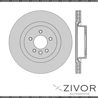 2x PROTEX Rotors-Front For LAND ROVER DISCOVERY 4 SERIES 4 4D 2009-2016 #DR12473