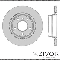 2x PROTEX Rotors - Front For AUDI A3 8P 4D Hatchback AWD 2005 - 2009 #DR12482