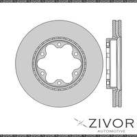 2x PROTEX Rotors - Front For TOYOTA HIACE KDH221R 3D Van RWD 2006 - 2016 DR12488