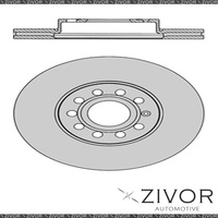 2x PROTEX Rotors-Front For VOLKSWAGEN GOLF TYPE 6 2D Conv FWD 2011-2016 #DR12498
