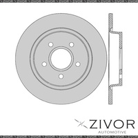 2x PROTEX Rotors - Rear For FORD FOCUS LS, LT 2D H/B FWD 2006 - 2008 #DR12501