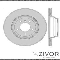 2x PROTEX Rotors - Front For BMW 130i E87 4D H/B RWD 2005 - 2010 #DR12503