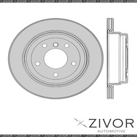2x PROTEX Rotors - Rear For BMW X1 E84 4D SUV AWD 2010 - 2012 #DR12504