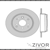 2x PROTEX Rotors - Rear For HONDA CRV RD 4D SUV 4WD 1995 - 2007 #DR12508