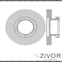 2x PROTEX Rotors - Front For NISSAN CIVILIAN W40 2D Bus RWD 1988 - 1999 #DR12519