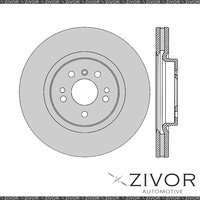 2x PROTEX Rotors-Front For MERCEDES BENZ ML320 CDI W164 4D 2005-2009 #DR12536