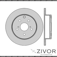 2x PROTEX Rotors - Rear For TOYOTA RAV4 ACA33R 4D SUV 4WD 2005 - 2013 #DR12541