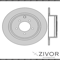 2x PROTEX Rotors - Rear For MITSUBISHI ASX XA, XB 4D SUV 4WD 2010 - 2014 DR12550